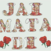 Jai Mata Di - Die Segnungen der Göttlichen Mutter Aufkleber (Vorderseite)