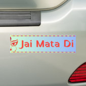 "Jai Mata Di" Maa Durga Hindu Autoaufkleber (Auf Auto)