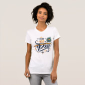 Jai Shree Krishna Flöte Devanagari-Schrift T-Shirt (Vorne ganz)