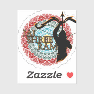 Jai Shree Ram Aufkleber