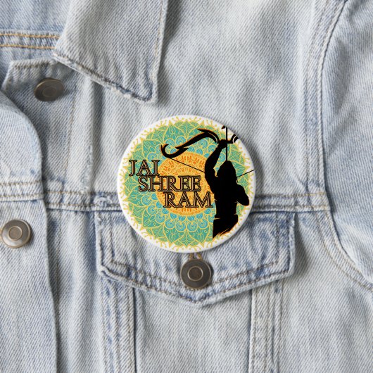 Jai Shree Ram Button (Beispiel)