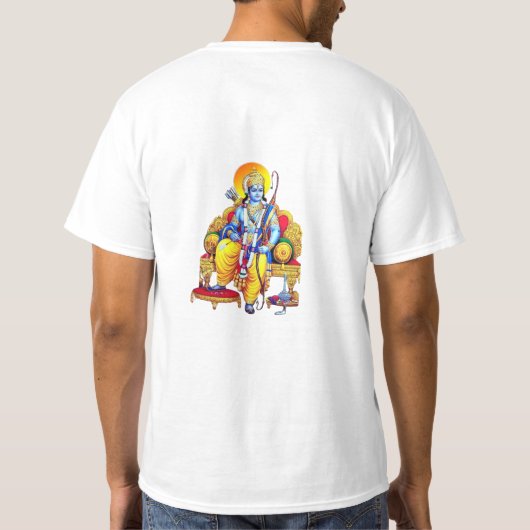 JAI SHREE RAM T-Shirt (Rückseite)