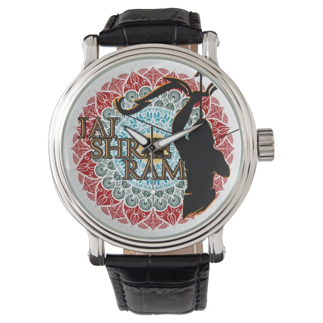 Jai Shree Ram Watch Armbanduhr (Vorderseite)