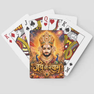 Jai Shri Khatu Shyam Ji Devotionalkunst Spielkarten