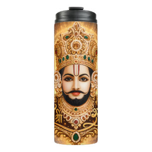 Jai Shri Khatu Shyam Ji Devotionalkunst Thermosbecher