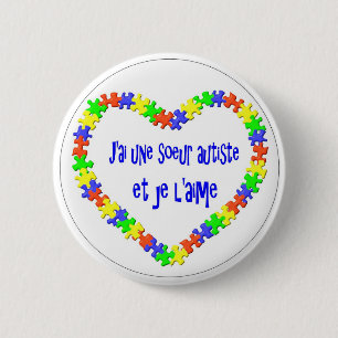 J'ai une soeur autiste und je l'aime button