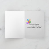 Jail Bird Birthday Card Karte (Innenseite)