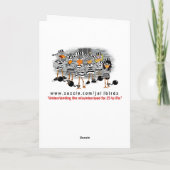 Jail Bird Birthday Card Karte (Rückseite)