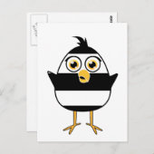 Jail Bird Postkarte (Vorne/Hinten)