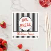 Jail Break Welcome Zuhause Serviette (Beispiel)