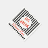 Jail Break Welcome Zuhause Serviette (Ecke)