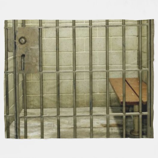 JAIL CELL FLEECEDECKE (Vorderseite (Horizontal))