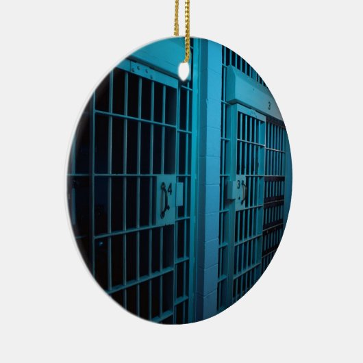 JAIL CELL KERAMIKORNAMENT (Rechts)