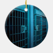 JAIL CELL KERAMIKORNAMENT (Hinten)