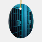 JAIL CELL KERAMIKORNAMENT (Vorne)