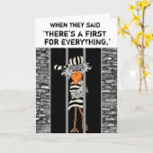 Jailbird Birthday Card Karte (Gelbe Blume)