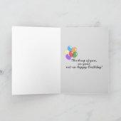 Jailbird Birthday Card Karte (Innenseite)