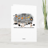 Jailbird Birthday Card Karte (Rückseite)