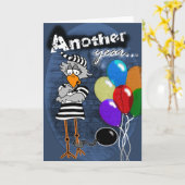 Jailbird Birthday Card Karte (Gelbe Blume)
