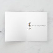 Jailbird Greeting Card Karte (Innenseite)