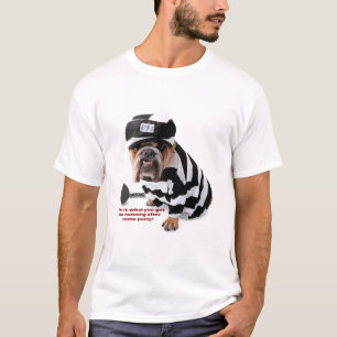 Jailbird-Hund T-Shirt