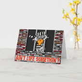 Jailbird-Karte Karte (Gelbe Blume)