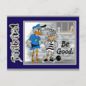 Jailbird Postcard Postkarte (Vorderseite)