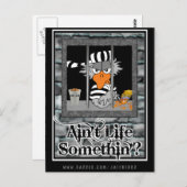 Jailbird Postcard Postkarte (Vorne/Hinten)