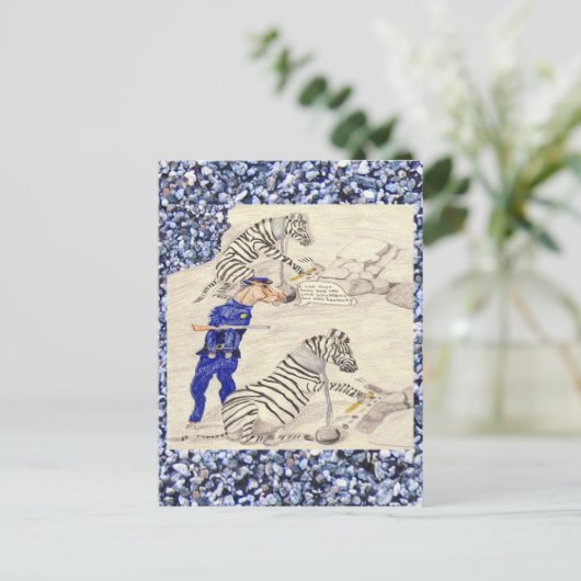 Jailbird Postkarte (Stehend Vorderseite)