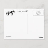 Jailbird Postkarte (Rückseite)