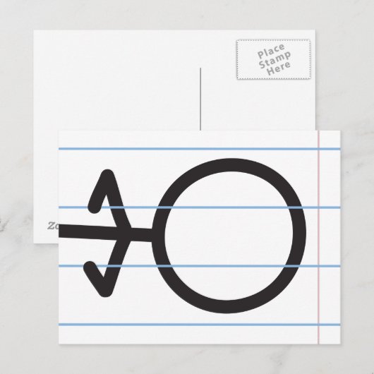 Jailbird Postkarte (Vorne/Hinten)