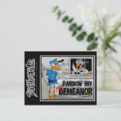 Jailbird-Postkarte Postkarte (Stehend Vorderseite)