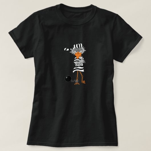Jailbird-T - Shirt (Design vorne)