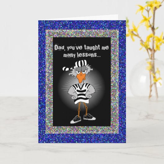 Jailbird: Tag des Vaters Karte (Gelbe Blume)