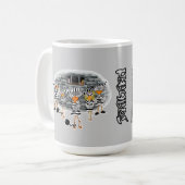 Jailbird-Tasse Kaffeetasse (Vorderseite Links)