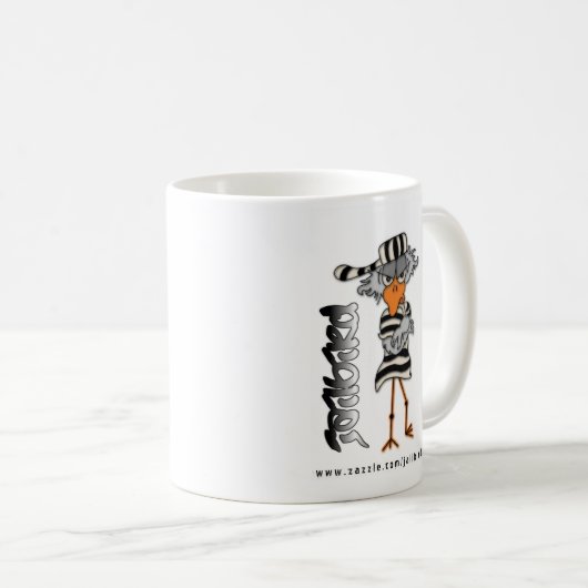 Jailbird-Tasse Kaffeetasse (VorderseiteRechts)