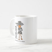 Jailbird-Tasse Kaffeetasse (Vorderseite Links)