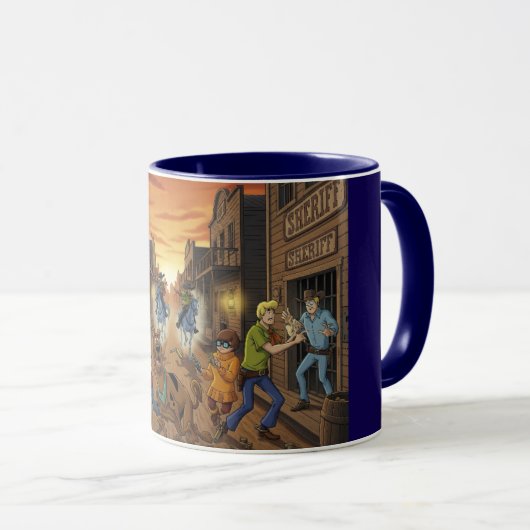 Jailhouse Ghost Showdown Tasse (VorderseiteRechts)