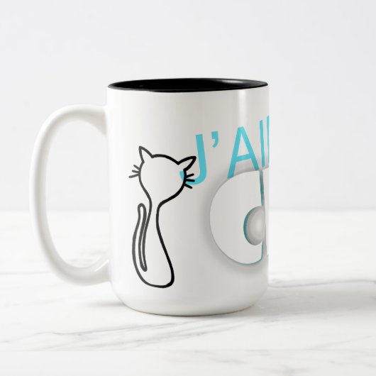 Jaime Chat Katzencoffe Tasse Café (Links)