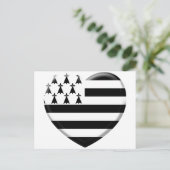 j'aime la Bretagne Postkarte (Stehend Vorderseite)