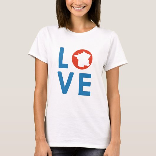 J'aime la France T-Shirt (Vorderseite)