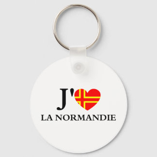 J'aime la Normandie Schlüsselanhänger