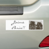J'aime Paris Autoaufkleber (Auf Auto)
