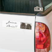 J'aime Paris Autoaufkleber (Auf Lkw)