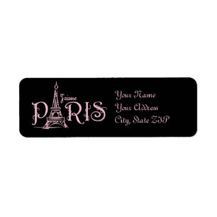 J'aime Paris (dunkler) Aufkleber