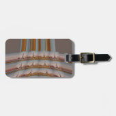 J'aime Paris ( I Liebe Paris ) Gepäckanhänger (Vorderseite horizontal)