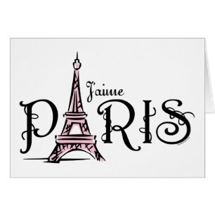 J'aime Paris Karte