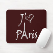 j'aime Paris Mousepad (Mit Mouse)