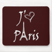 j'aime Paris Mousepad (Vorne)