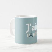 J'aime Paris Tasse (Vorderseite Links)